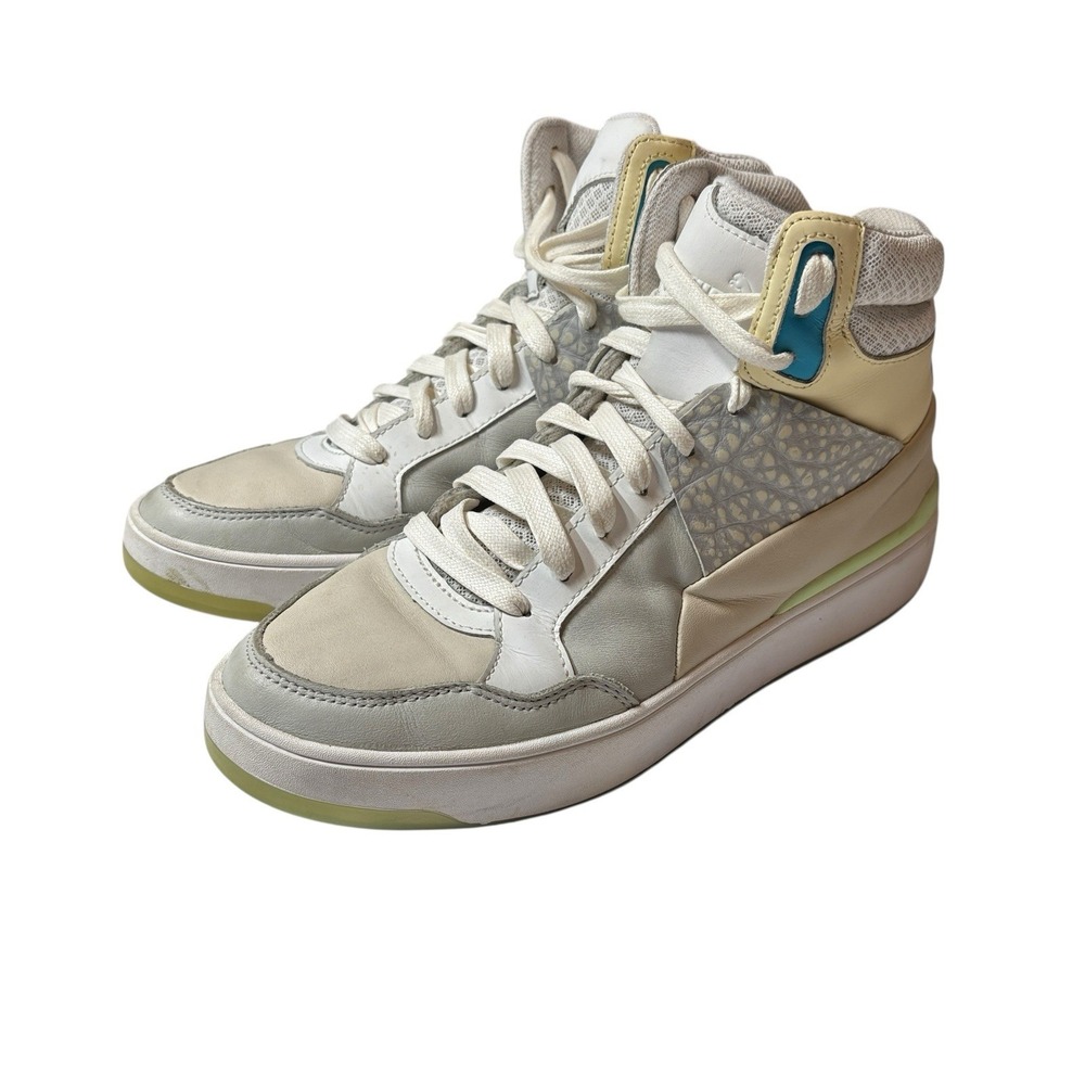 Mcq Alexander Mcqueen x PUMA High-top Sneakers US Ladies 9 White‎ Gray